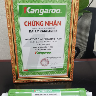 HÀNG CHÍNH HÃNG - Combo 3 lõi lọc nước Kangaroo - 789 (Alkaline, Maifan Rock, ORP)