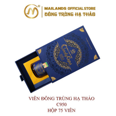 Đông Trùng Hạ Thảo Cordyceps 950 tăng cường sức đề kháng, nâng cao thể trạng