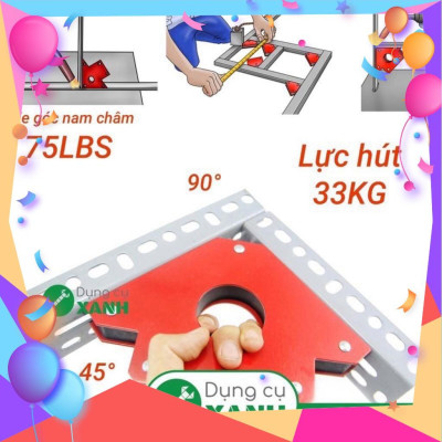 bộ 2 Ke góc nam châm 33kg siêu hút.