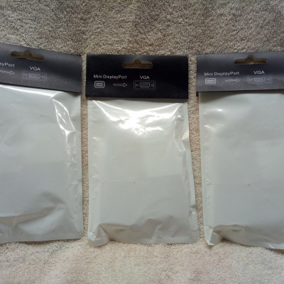 Cáp Chuyển đổi cổng Mini Displayport ra cổng VGA dùng để kết nối máy tính với tivi, máy chiếu - Hàng chính hãng