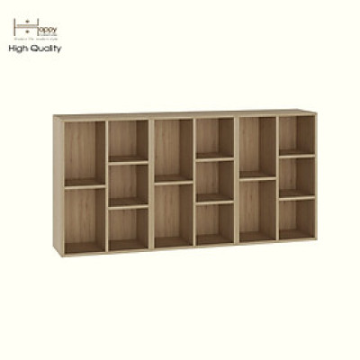 HAPPY FURNITURE , COMBO 3 kệ sách 5 ngăn - CATY , KSA_091, 156cm x 28cm x 77cm DxRxC