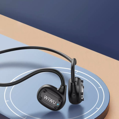 Tai Nghe Không Dây Thể Thao Wiwu Marathon SE Dành Cho Các Thiết Bị Có Bluetooth Chất Lượng Âm Thanh Cao, Uốn Cong 360 Độ - Hàng Chính Hãng