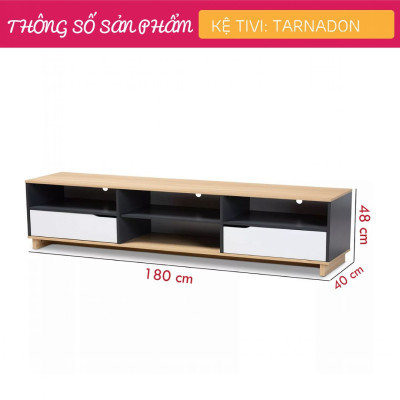 Tủ kệ tivi phòng ngủ SMLIFE Tarnadon