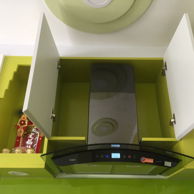 Máy hút mùi kính cong cảm ứng điều khiển từ xa 900mm KAFF KFG-B902 - Hàng Chính Hãng