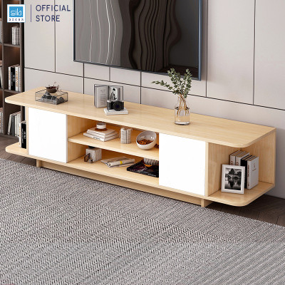 Kệ Tivi, Bàn Trà Bo Góc Hiện Đại Trang Trí Phòng Khách, Phòng Ngủ Thương Hiệu SIB Decor TV10