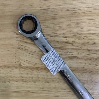 Cờ lê 2 đầu vòng 17x19mm bánh cóc tự động 46206