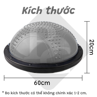 BG Bóng tập thăng bằng BALANCE BALL YOGA/GYM cao cấp 46cm và 58cmx20 (hàng nhập khẩu)