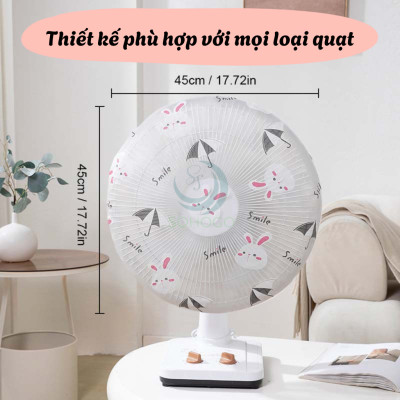 Bọc Bảo Vệ Lồng Quạt Hoa Văn Dễ Thương Áo Bọc Quạt Đứng Họa Tiết Ngộ Nghĩnh Vỏ Quạt Vải Lưới Chống Bụi Trang Trí Bọc Che Lồng Quạt Chống Bụi 45cm Áo Quạt In Hình Đáng Yêu – Chống Bụi, Trang Trí Nhà Cửa