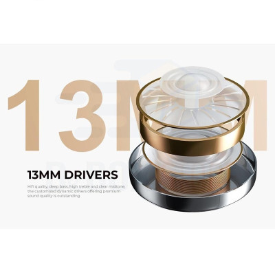 Tai Nghe Không Dây True Wireless HAVIT TW932 Bluetooth 5.2 Âm Bass Tăng Cường, Driver 13mm - Hàng Chính Hãng