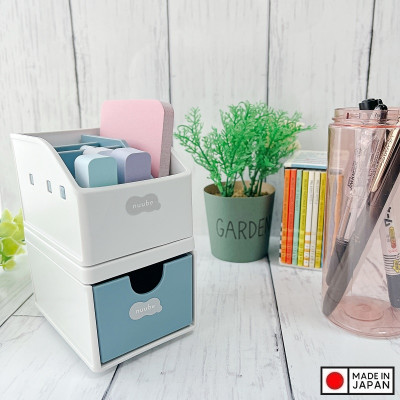 Khay đựng giấy nhớ & đồ dùng văn phòng phẩm Nuube - Hàng Nội Địa Nhật Bản
