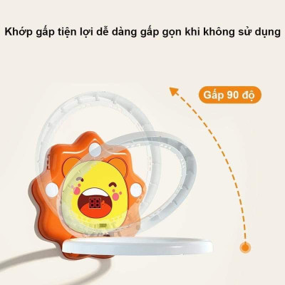 Đồ Chơi Cho Bé Trai Bé Gái - Đồ Chơi Bóng Rổ Cho Bé Treo Tường Có Cảm Ứng Tính Điểm Phát Nhạc Cổ Động - Đồ Chơi Trẻ Em Thông Minh - Đồ Chơi Trẻ Em HT SYS