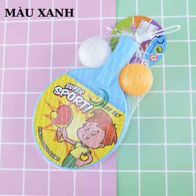 Bộ Vợt Bóng Bàn Mini Cho Bé – Super Sport Năng Động Set Đồ Chơi Bóng Bàn Mini Nhiều Màu – Bé Chơi Mê Say Bộ Vợt Bóng Bàn Trẻ Em – Kích Thích Vận Động & Tư Duy