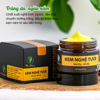 Bộ trắng da, sạch nám cơ bản ngày đêm Wonmom (1 Kem cấp ẩm + 1 Serum vitamin C + 1 Kem nghệ tươi