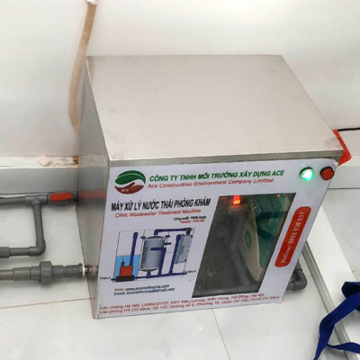 (Hàng chính hãng) Máy lọc nước thải Litero ACE1000I xử lý nước thải Phòng xét nghiệm Công nghệ oxy hoá bậc cao kết hợp lọc nano và than hoạt tính 1 bộ