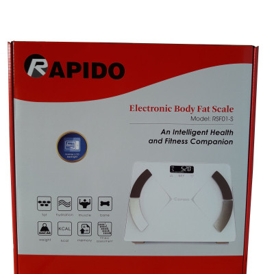 Cân sức khỏe phân tích chỉ số cơ thể Rapido RSF01
