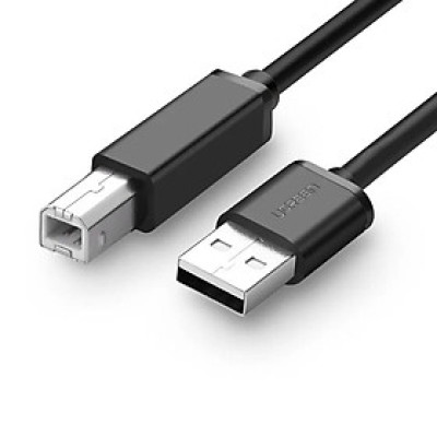 Ugreen UG10845US104TK 1.5M màu Đen Cáp USB 2.0 sang USB B máy in - HÀNG CHÍNH HÃNG