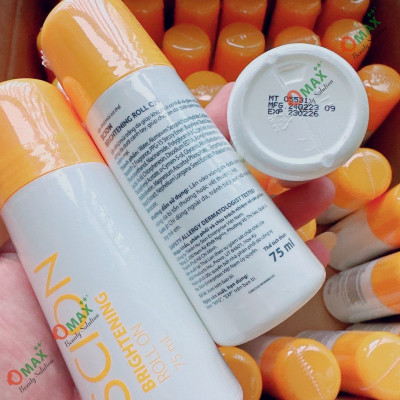 Lăn Khử Mùi SCION Brightening Roll-on 75ml Nhập USA - Ngăn Mùi Hôi Nách - Không Làm Ố Áo - Làm Sáng Da Dưới Cánh Tay