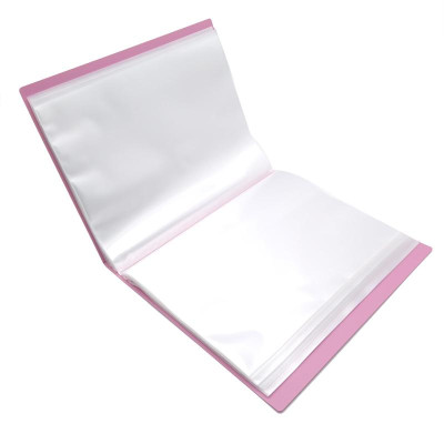 Bìa 100 Lá A4S - King Jim 136-100GSV - Màu Hồng