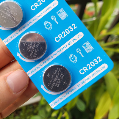 Pin nút Beston CR2032 CR2016 CR2025 CR1632 CR2450 - Vỉ 5 viên Pin 3V dùng cho điều khiển ô tô smarkey cmos