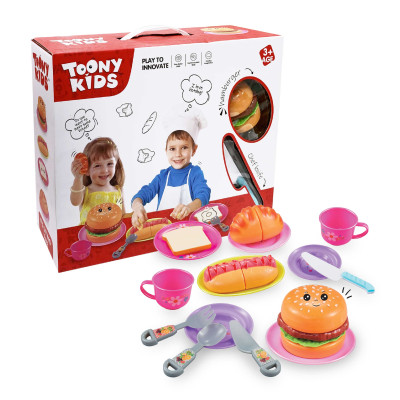 Đồ Chơi Bộ Nấu Ăn 30 TOONYKIDS - Đồ Chơi Nhà Bếp Cho Bé - It
