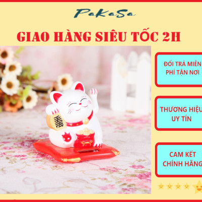 Tượng Mèo Vẩy Tay Tự Động Trưng Bày Cửa Hàng, Quán Ăn, Địa Điểm Kinh Doanh - Hàng Chính Hãng 