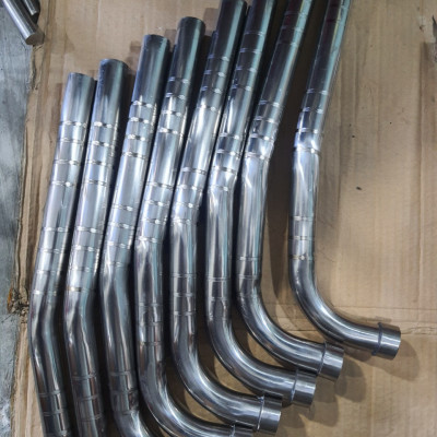 cổ pô inox 304 gắn các loại xe máy size 27 và 32 có chạy tip