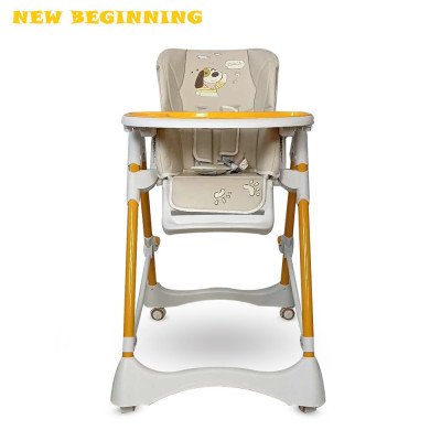Ghế ăn dặm New Beginning – Điều chỉnh độ cao, gấp gọn, khay tháo rời