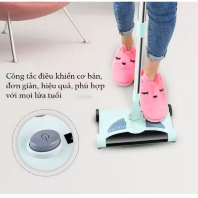 CHỔI ĐIỆN LAU NHÀ HÚT BỤI ĐA CHỨC NĂNG THUẬN TIỆN CHO MỌI GIA ĐÌNH 