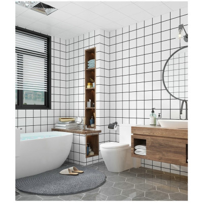 Bộ 5 Tấm Xốp Dán Tường 3D PVC Lá Xanh 60x30cm Keo Sẵn Dày 2,5mm Cao Cấp, Sang trọng