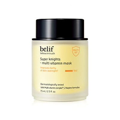 Mặt nạ ngủ dưỡng ẩm và phục hồi da chuyên sâu belif Multi Vitamin Mask