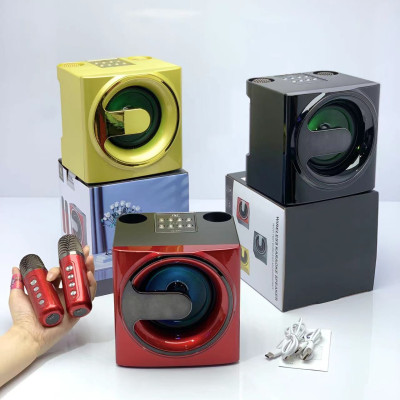 Loa Karaoke Bluetooth YS-207 Kèm 2 Micro Không Dây ( Hàng Chính Hãng )