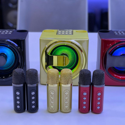 Loa Karaoke Bluetooth YS-207 Kèm 2 Micro Không Dây ( Hàng Chính Hãng )