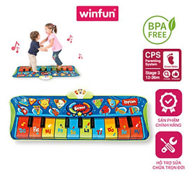 Thảm đàn Size lớn cho bé 130*48cm - nhảy cùng nhịp điệu Winfun 2507-NL
