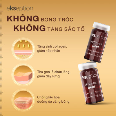 TINH CHẤT RETIN-OIL PEEL 5ML CĂNG BÓNG, TRẺ HÓA, TRẮNG SÁNG DA
