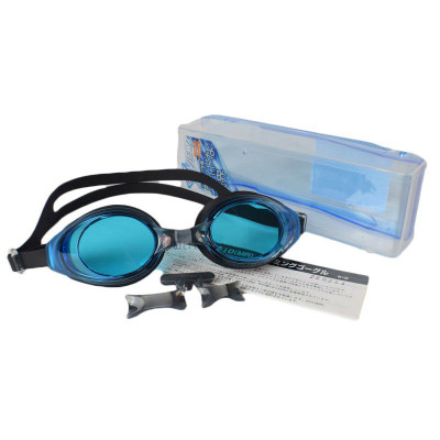 Bộ Kính Bơi VIEW V610 AMBK (Xanh Aquamarine) Chống Sương Mù Chống tia UV Và Nón Bơi View V31(Đen) - Hàng chính hãng 100% sản xuất tại Nhật Bản