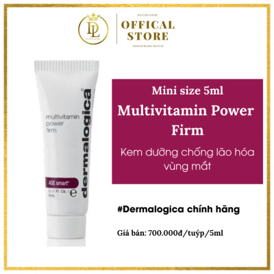 Kem dưỡng chống lão hóa vùng mắt Dermalogica Multivitamin Power Firm 15ml