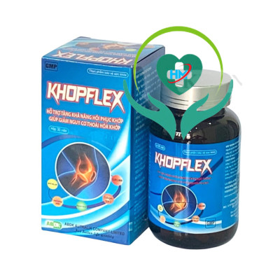 ￼Viên Uống Khớp khopflex - Hộp 30 viên -Phòng Ngừa Và Hỗ Trợ Thoái Hóa Khớp, Khô Khớp, Lisse
