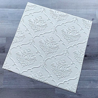 Bộ 5 Tấm Xốp Dán Tường Cổ Điển Hoa Sen 3D 70x70cm Siêu Đẹp, Sang Trọng