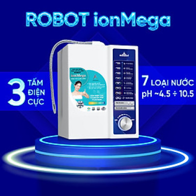 Máy Lọc Nước Điện Giải Ion Kiềm ROBOT ionMega 37 - Hàng Chính Hãng