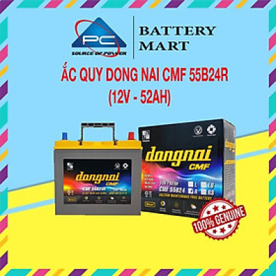 Ắc Quy Dong Nai CMF 55B24L/R (12V52Ah)