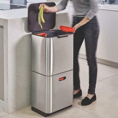 Thùng rác 2 ngăn Joseph Joseph 30060, 60 Lít Hàng chính hãng