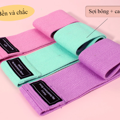 Dây Squat Kháng Lực Tập Đùi Mông MiniBand Sportslink