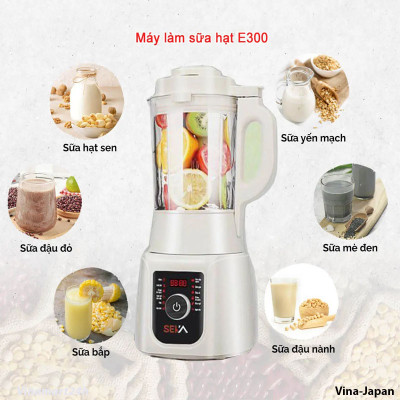 Máy Làm Sữa Hạt SEKA E300 Đa Năng 12 Chức Năng Cao Cấp - Hàng Chính Hãng