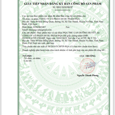 PQA Thư Can Dưỡng Huyết không đường kính 250ml là dược phẩm thảo dược cho người bị run chân tay do huyết hư, thiếu máu, sản phẩm không có đường kính dành cho người bị tiểu đường sử dụng.