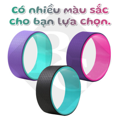 BG Vòng Tập Yoga, Yoga Wheel 33cm Vòng Yoga Pilates Nhựa ABS Tập Lưng Cao Cấp Chính Hãng (hàng nhập khẩu)