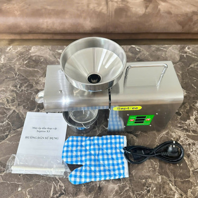 [ Hàng chính hãng] Máy ép dầu ăn thực vật dùng trong gia đình. Thương hiệu Mỹ cao cấp Septree - X3