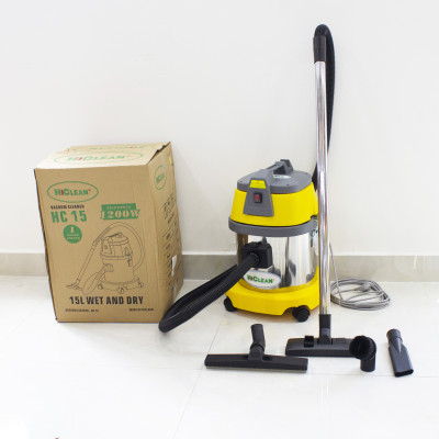 Máy hút bụi khô và ướt HiClean HC15 (15L) - Hàng chính hãng