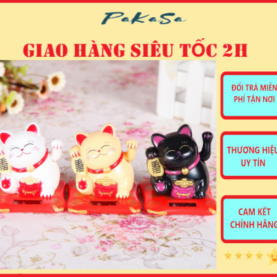 Tượng Mèo Vẩy Tay Tự Động Trưng Bày Cửa Hàng, Quán Ăn, Địa Điểm Kinh Doanh - Hàng Chính Hãng 