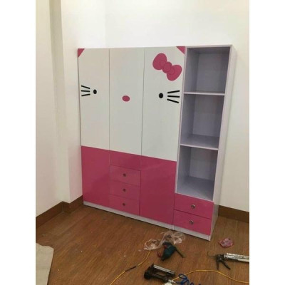 giường tủ kitty cho bé