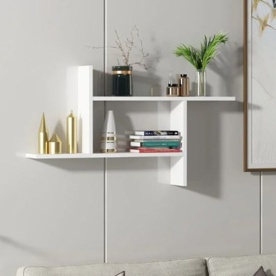 Kệ Gỗ Trang Trí Treo Tường 2 Tầng Juno Sofa CTKT515 KT 100 x 55 x 20cm